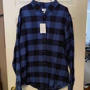 Blue flannel